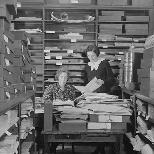 Ladies filing 