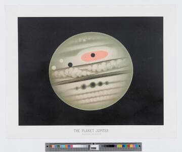The planet Jupiter