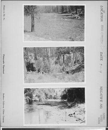 Big Creek Scenery