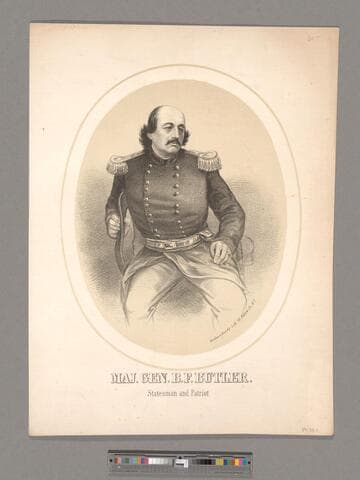 Maj. Gen. B. F. Butler : statesman and patriot