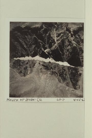 Mouth of Horn Creek