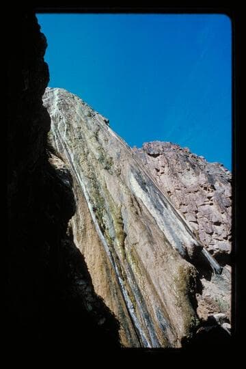 Travertine Fall