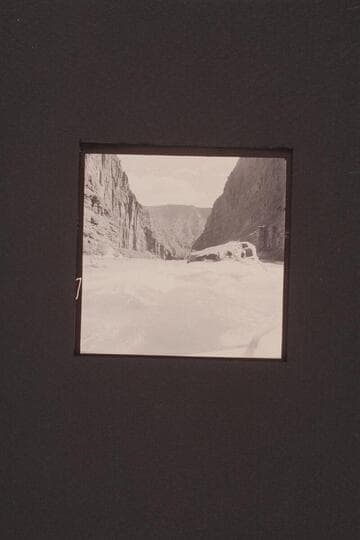 Backus Rapid, Canyon of Ladore; low water