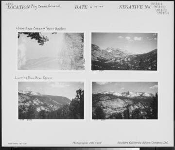 Bear Creek High Lakes