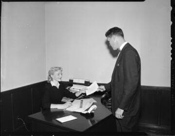 Office workers
