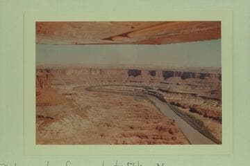 Upstream to Fort Bottom. Photo made from about Mile 36. Potato Bottom at lower right on left bank